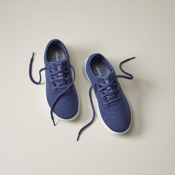 Men's Wool Runner Go - Hazy Indigo (Blizzard Sole)