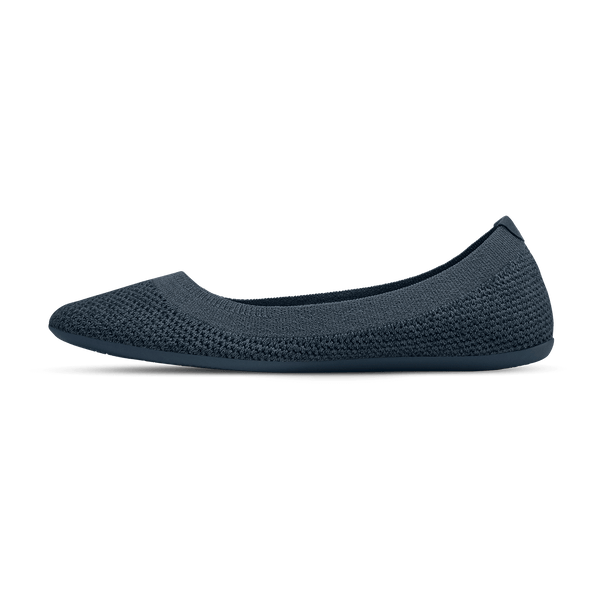 Allbirds Tree Breezers (Navy Night) | Sustainable Flats for Women 