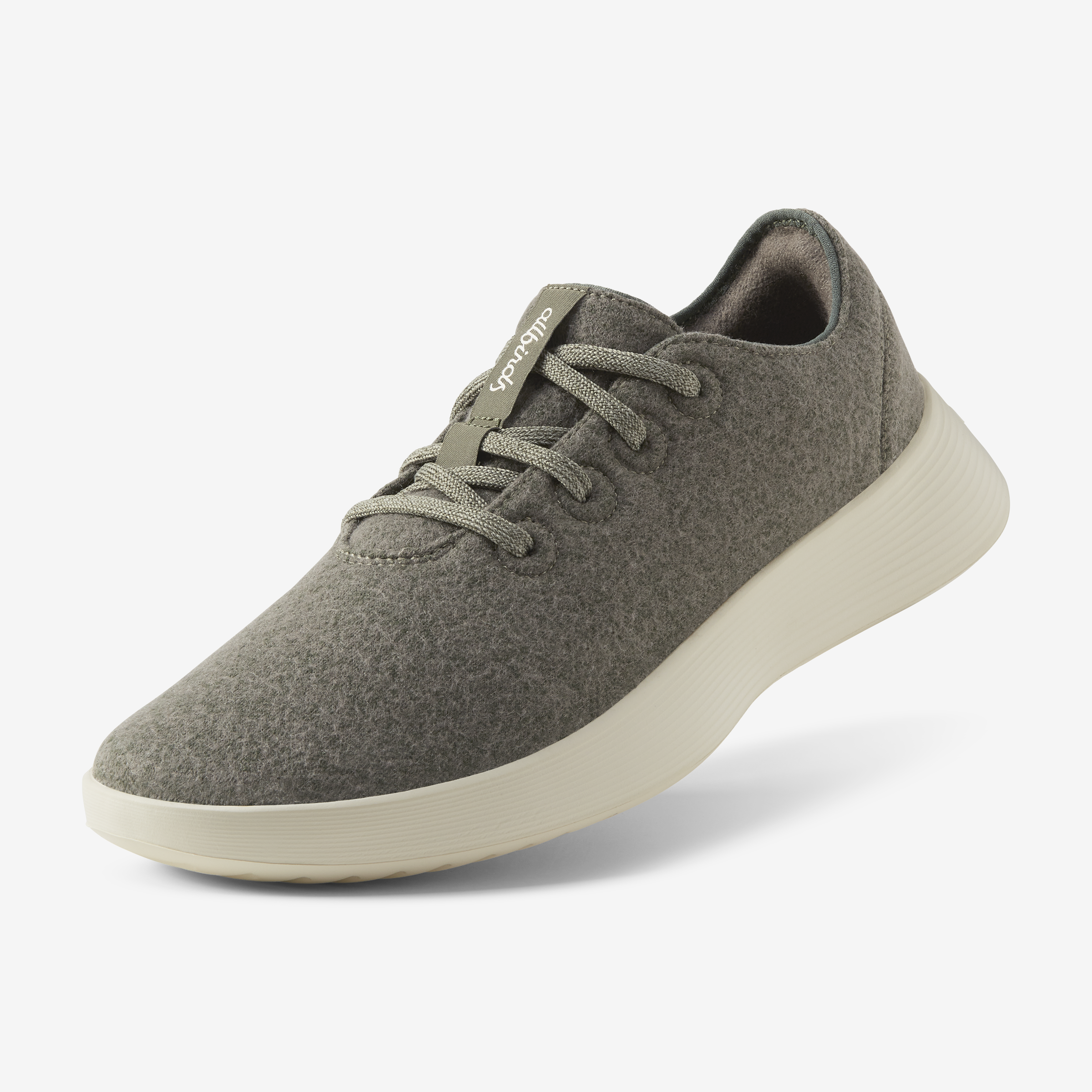 Women's Wool Runner 2 - Rugged Green (Stony Cream Sole)