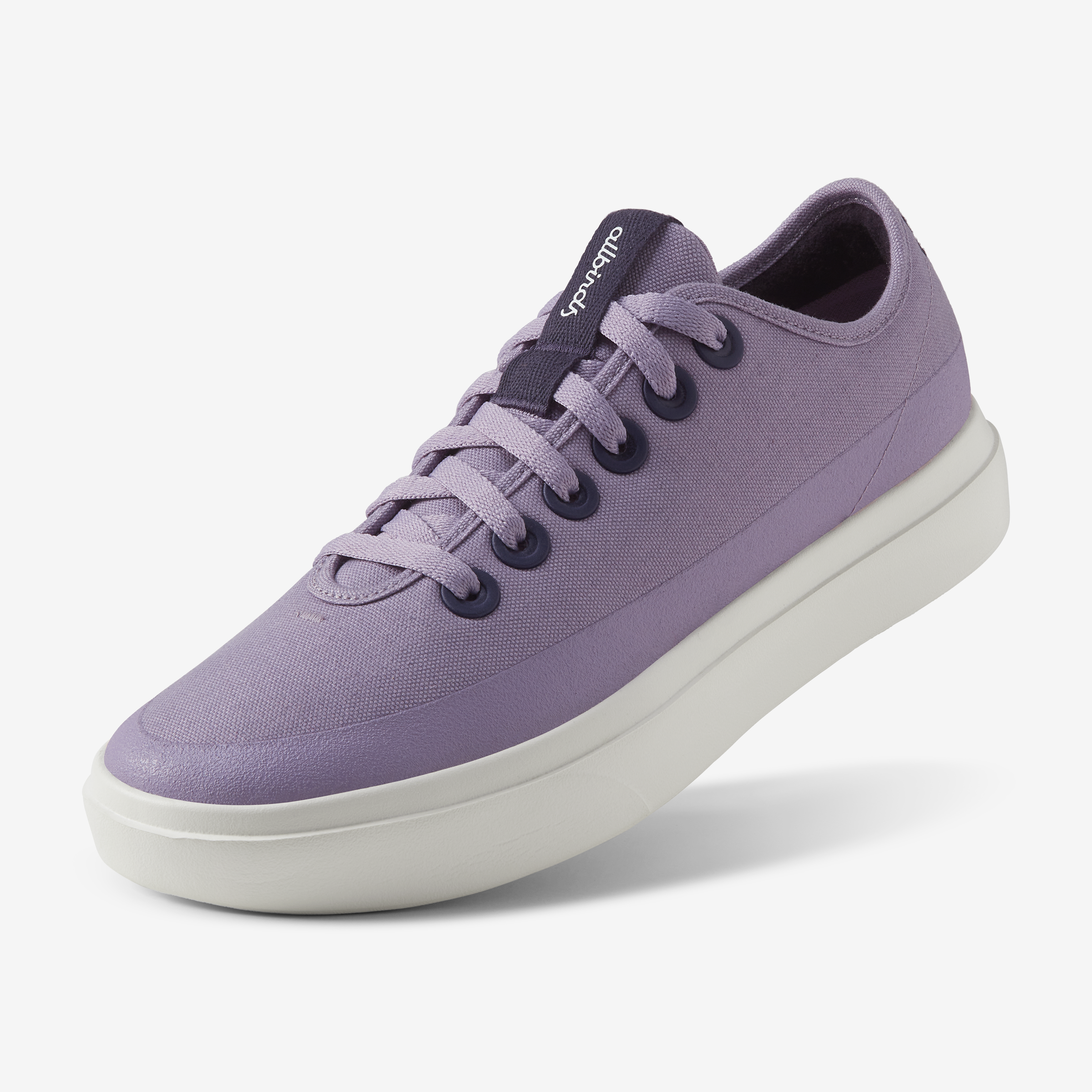 Women's Canvas Pipers - Rugged Purple (Natural White Sole)