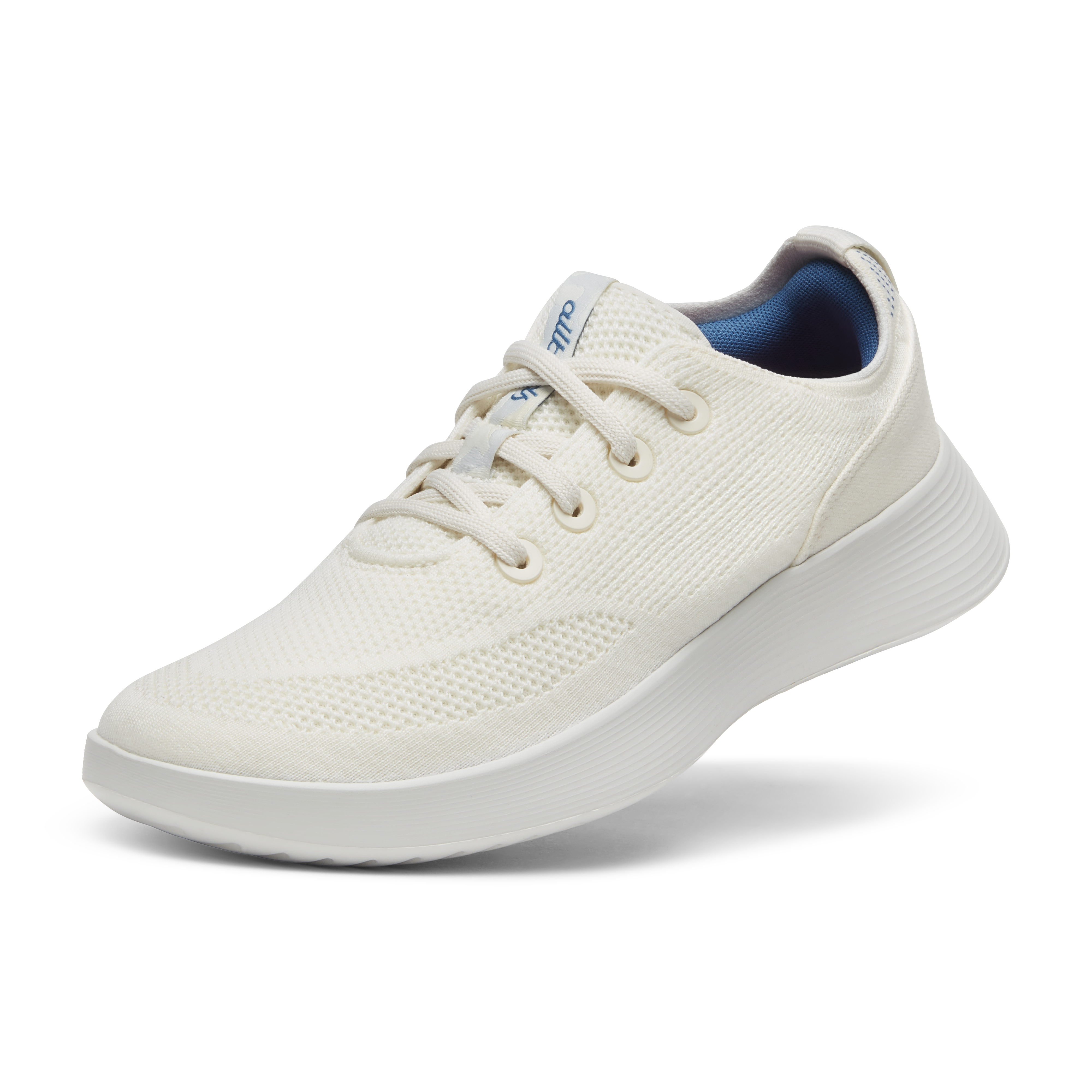 Men's Tree Runner Go - Natural White/Basin Blue (Barely Grey Sole)