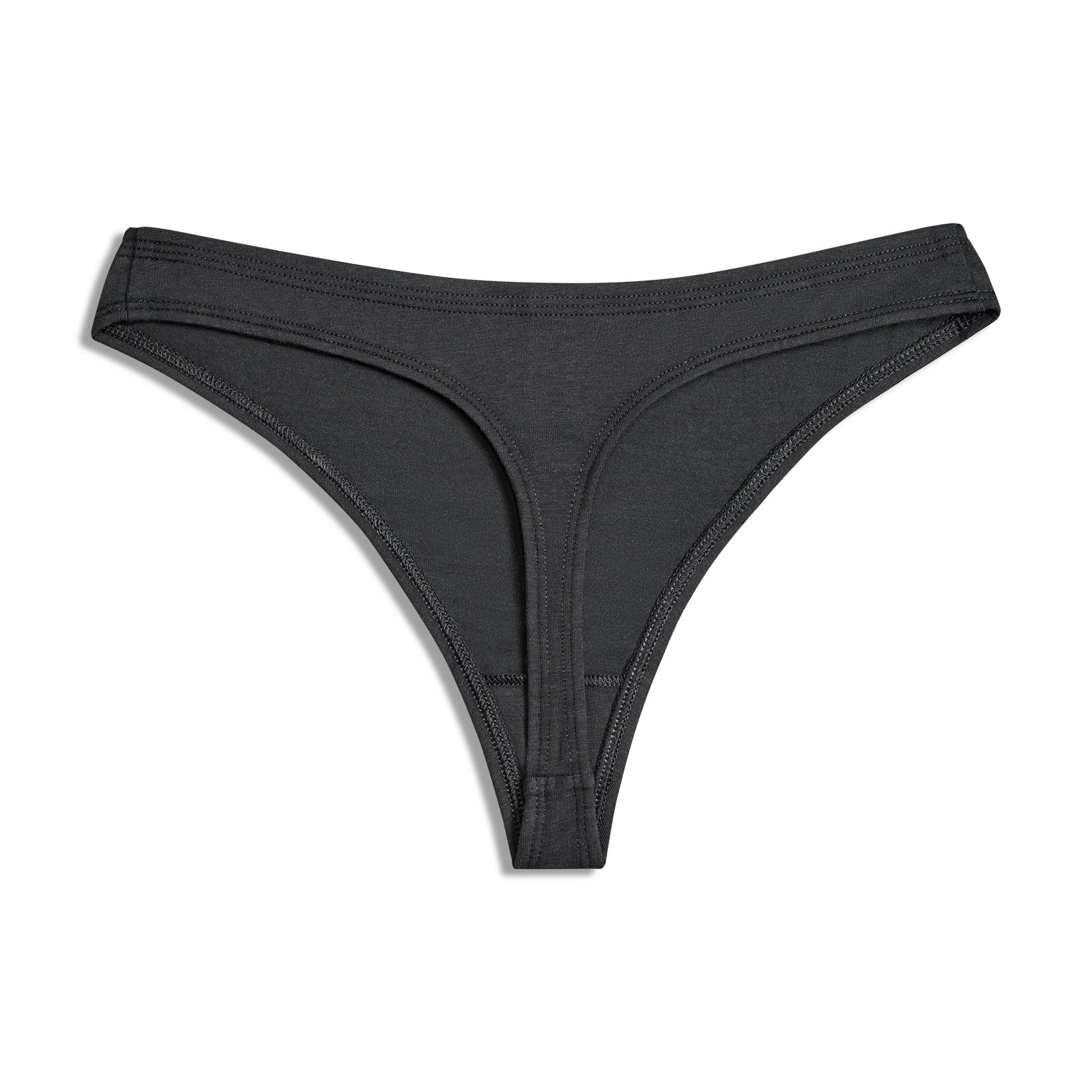 Women's Anytime Thong - Natural Black