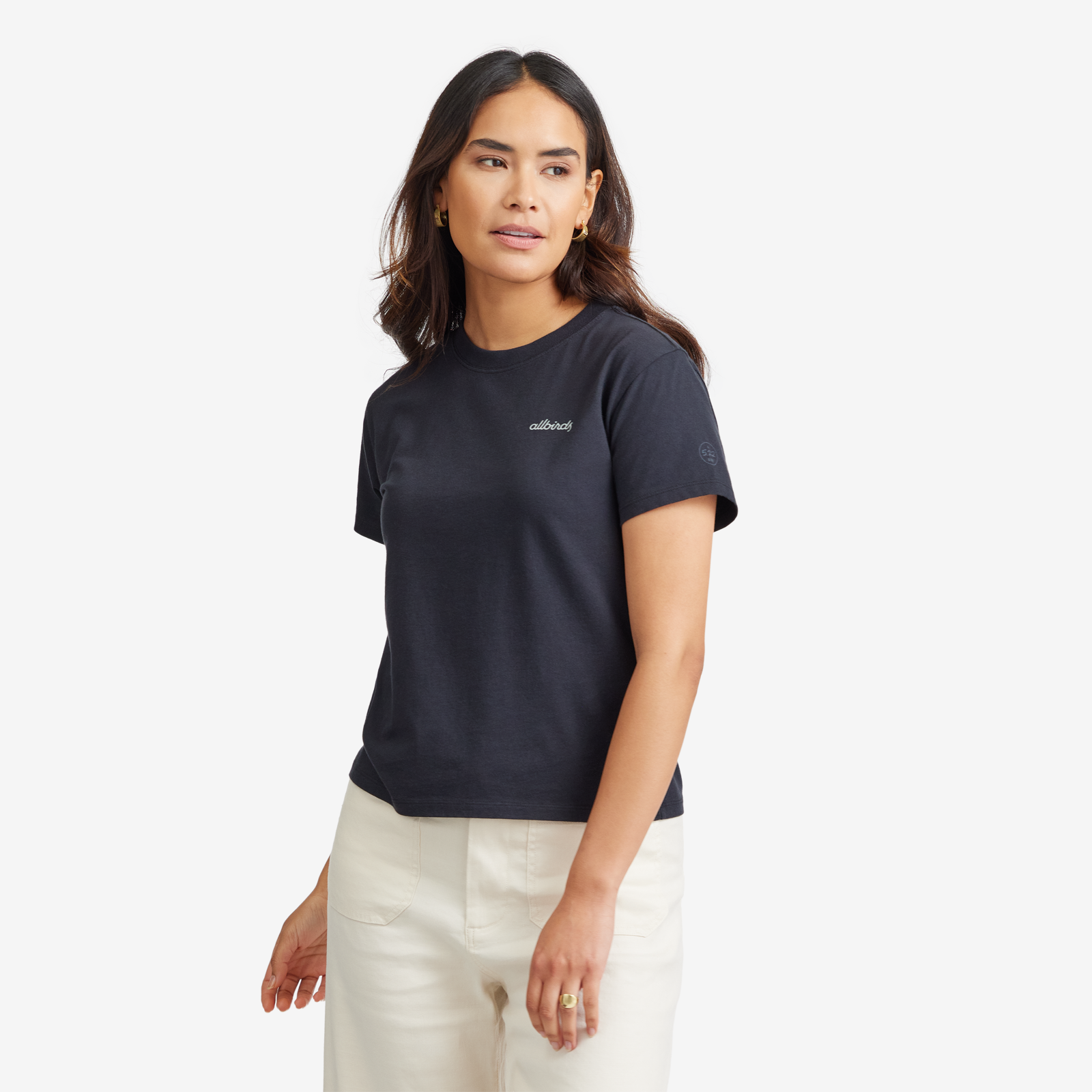 Women's Organic Cotton Tee - Logo