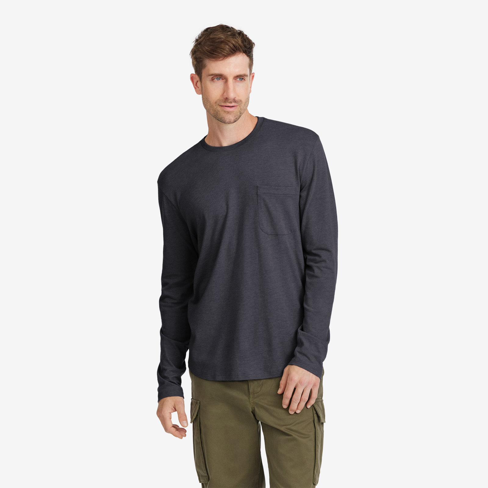 Men's Soft Merino Long Sleeve Tee